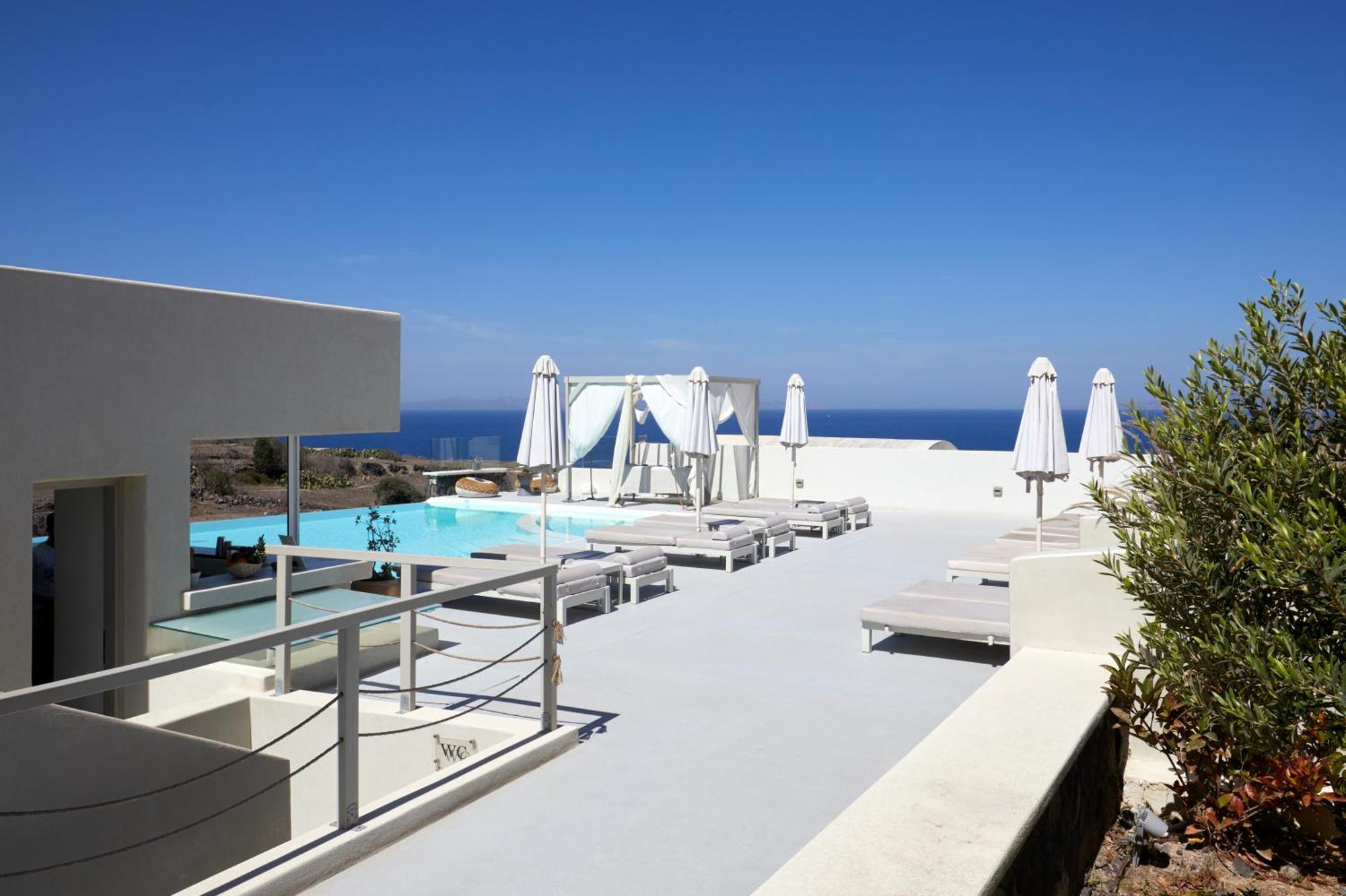 Adorno Oia Hotel Kültér fotó