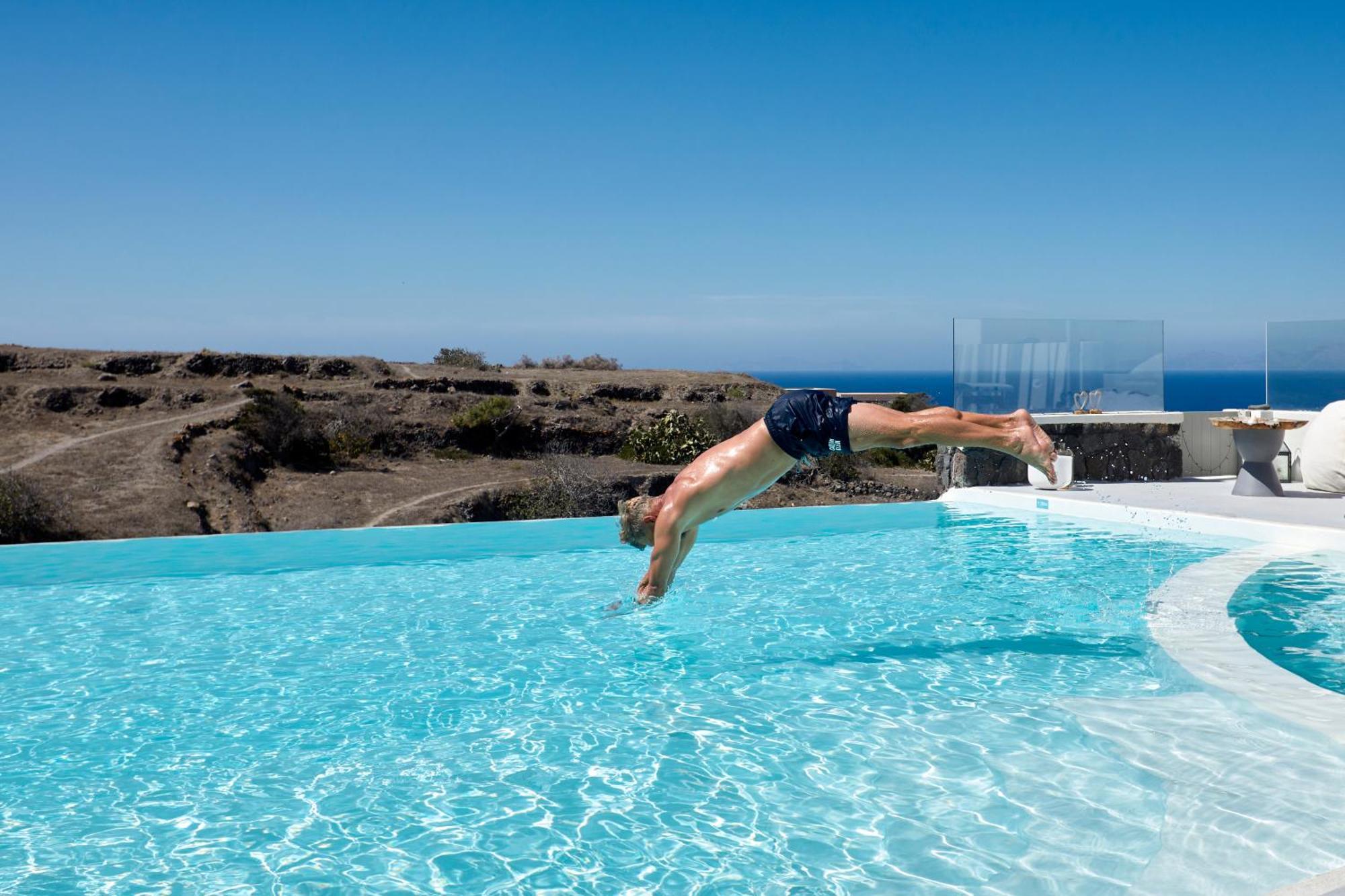Adorno Oia Hotel Kültér fotó