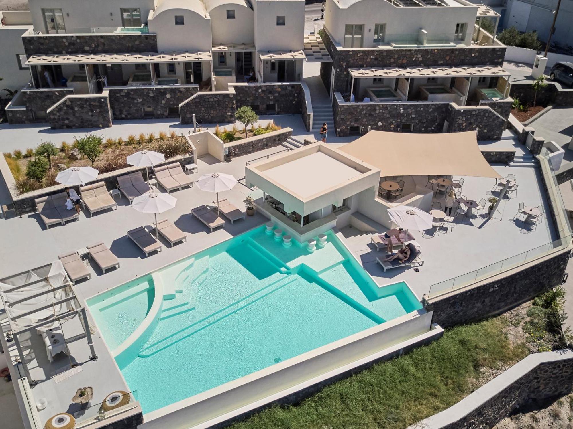 Adorno Oia Hotel Kültér fotó