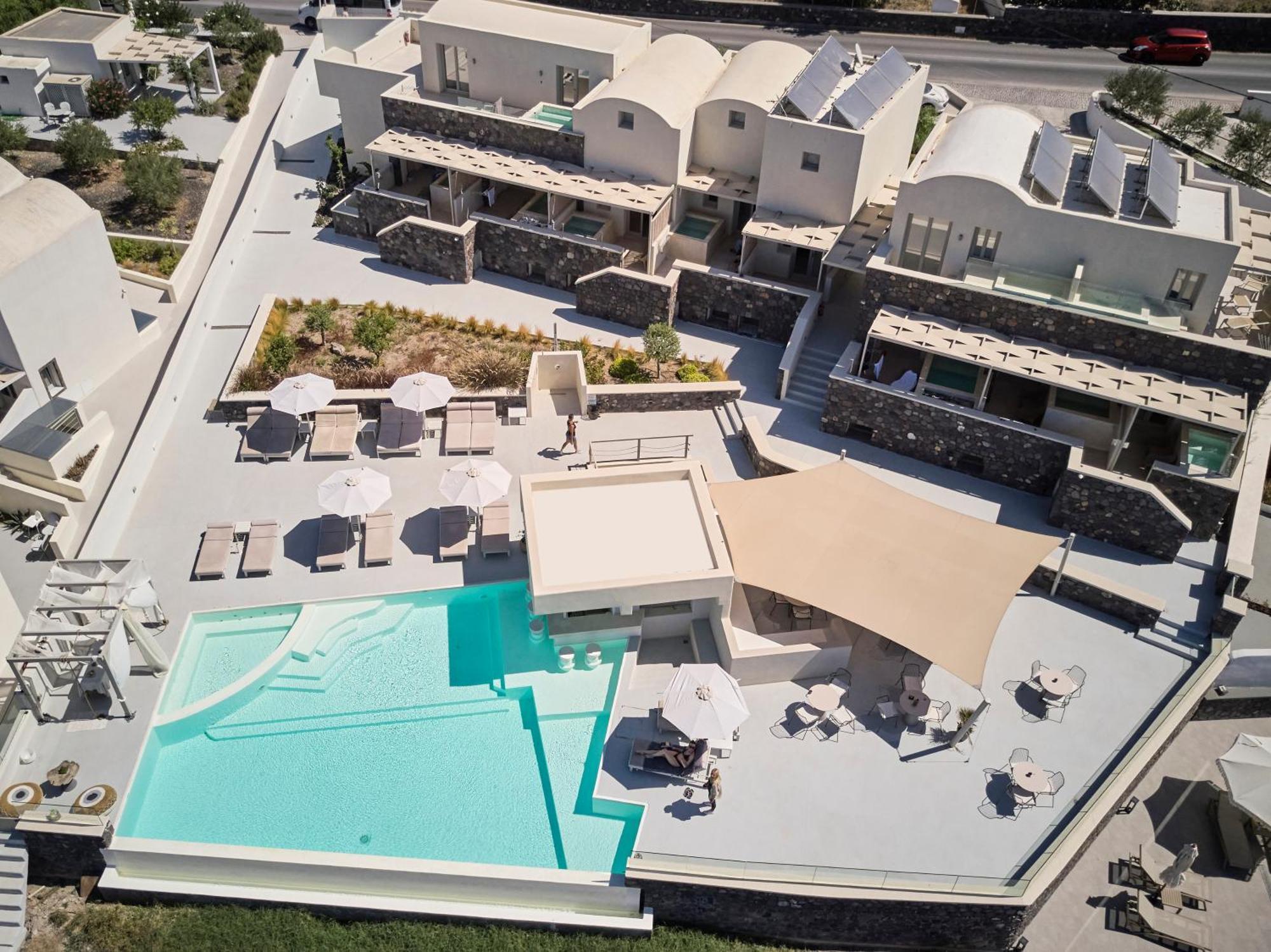Adorno Oia Hotel Kültér fotó