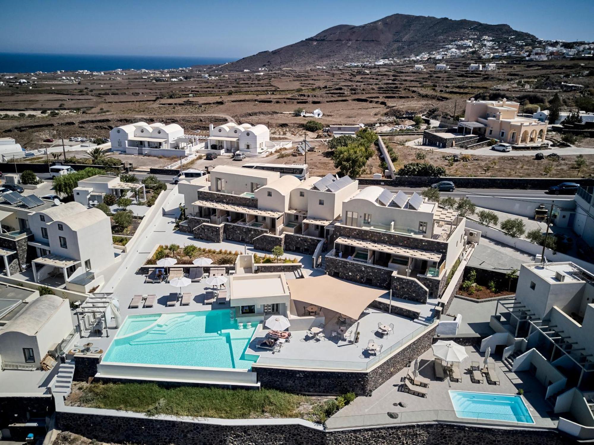 Adorno Oia Hotel Kültér fotó