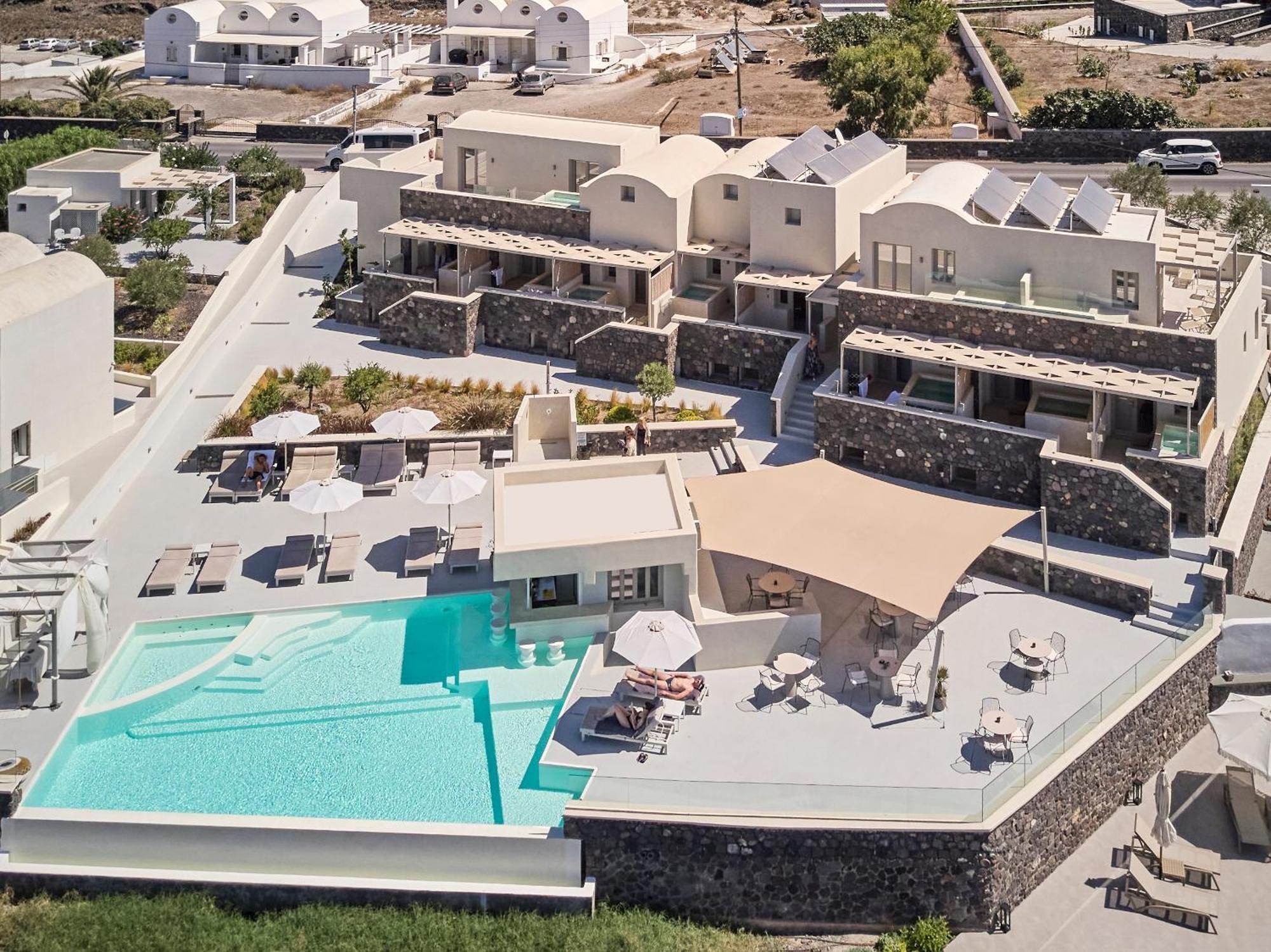 Adorno Oia Hotel Kültér fotó